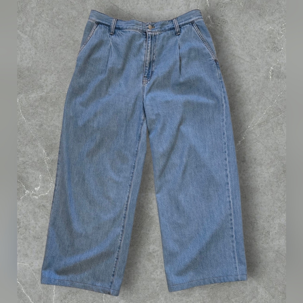 Madewell The Harlow Wide Leg  Jeans